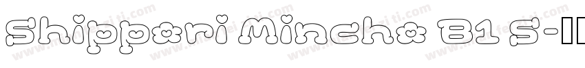 Shippori Mincho B1 S字体转换